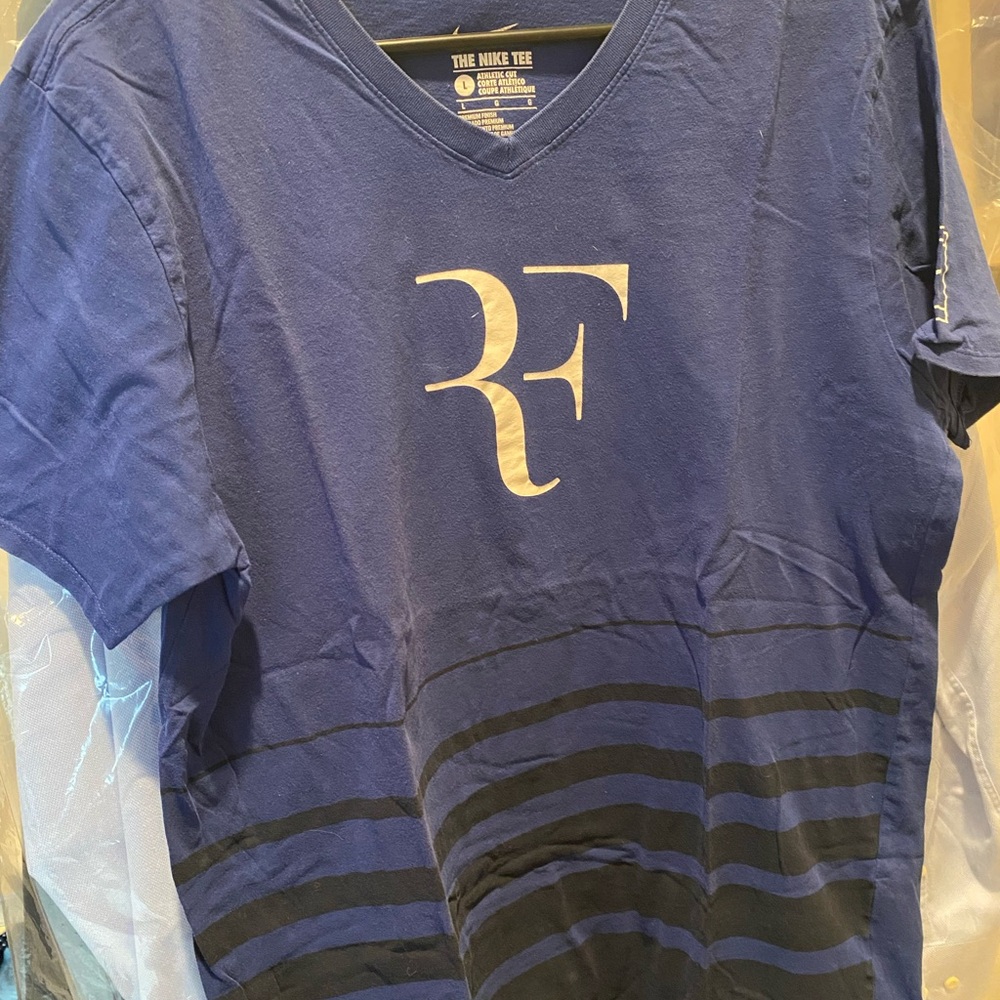 Nike Athletic Cut Blue Tee